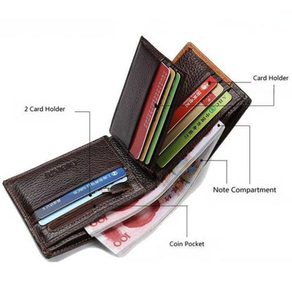 MEN'S LEATHER WALLET
