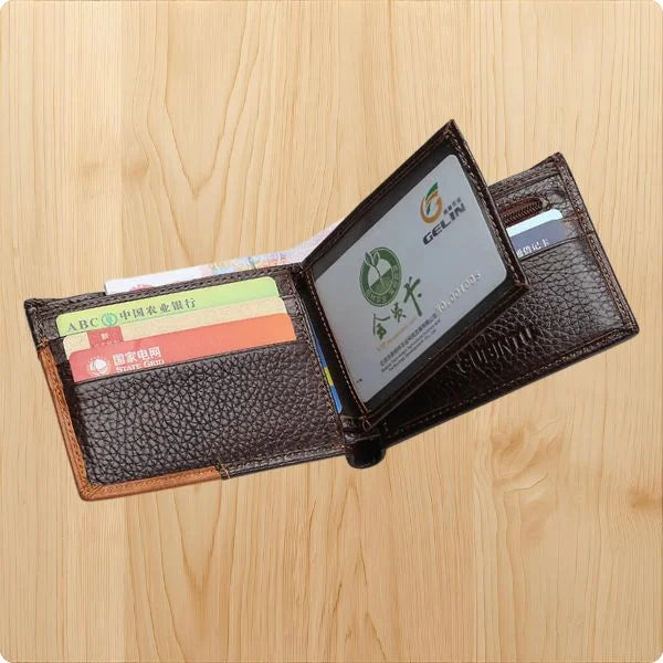 MEN'S LEATHER WALLET