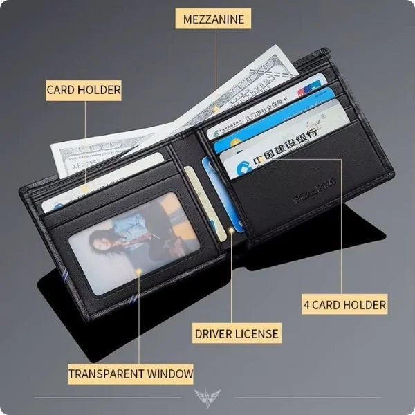 MEN'S LEATHER WALLET