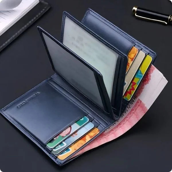 MEN'S CARD HOLDER IN LEATHER