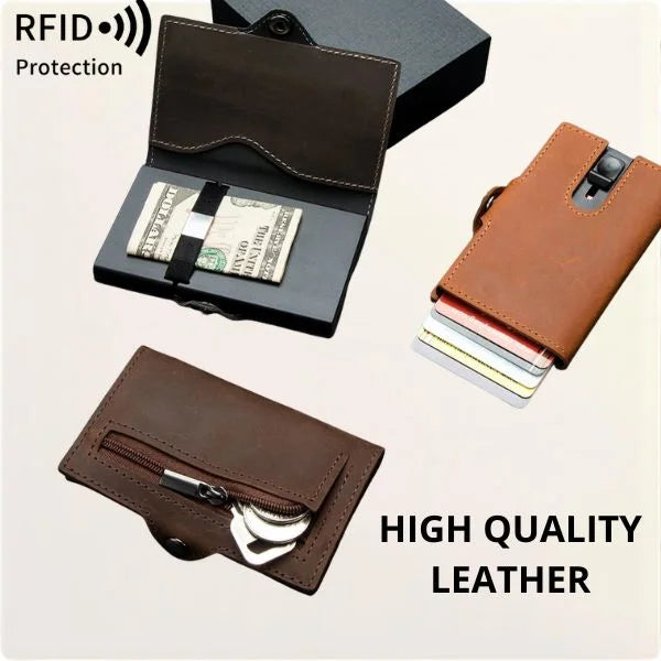MEN'S LEATHER WALLET